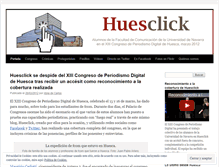 Tablet Screenshot of huesclick.wordpress.com