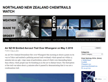 Tablet Screenshot of chemtrailsnorthnz.wordpress.com
