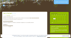 Desktop Screenshot of monsieurdavid.wordpress.com
