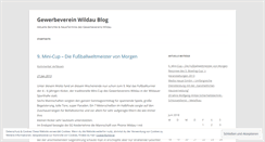 Desktop Screenshot of gvwildau.wordpress.com