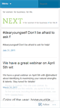 Mobile Screenshot of nextforwomen.wordpress.com