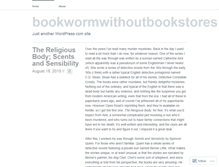 Tablet Screenshot of bookwormwithoutbookstores.wordpress.com