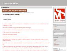 Tablet Screenshot of mobilferro.wordpress.com