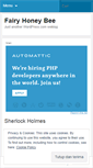 Mobile Screenshot of fairybee.wordpress.com