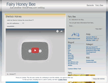 Tablet Screenshot of fairybee.wordpress.com