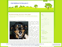 Tablet Screenshot of lilagoldman.wordpress.com