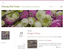 Tablet Screenshot of dancingbirdstudio.wordpress.com