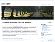 Tablet Screenshot of monler2011.wordpress.com