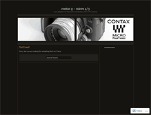 Tablet Screenshot of contaxgm43.wordpress.com