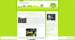 Desktop Screenshot of momgoinggreen.wordpress.com