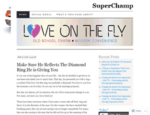 Tablet Screenshot of diaryofasuperchamp.wordpress.com