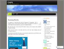 Tablet Screenshot of cprchipr.wordpress.com