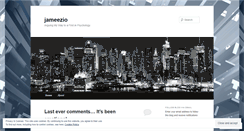 Desktop Screenshot of jameezio.wordpress.com