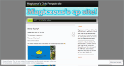 Desktop Screenshot of magiczeus.wordpress.com