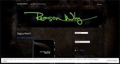 Desktop Screenshot of myreasonwhy.wordpress.com