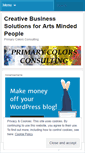 Mobile Screenshot of primarycolorsconsulting.wordpress.com