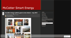 Desktop Screenshot of mccottersmartenergy.wordpress.com