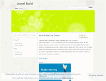 Tablet Screenshot of jocuribarbi.wordpress.com