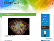 Tablet Screenshot of lezzetpinari.wordpress.com