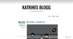 Desktop Screenshot of katribjo.wordpress.com