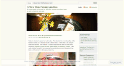 Desktop Screenshot of newoldfashionedgal.wordpress.com