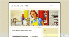 Desktop Screenshot of joannsonthird.wordpress.com