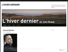 Tablet Screenshot of lhiverdernier.wordpress.com