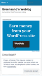 Mobile Screenshot of greensand.wordpress.com