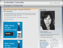 Tablet Screenshot of deidrenolan.wordpress.com