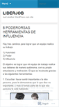 Mobile Screenshot of liderjob.wordpress.com