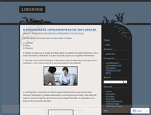 Tablet Screenshot of liderjob.wordpress.com