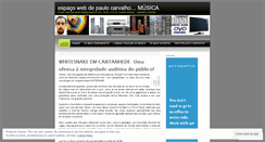 Desktop Screenshot of paulocarvalhomusica.wordpress.com