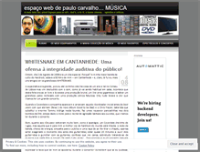 Tablet Screenshot of paulocarvalhomusica.wordpress.com