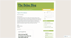 Desktop Screenshot of belaublog.wordpress.com