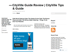 Tablet Screenshot of cityvilleguidetips.wordpress.com