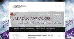 Desktop Screenshot of cimplicityrockss.wordpress.com