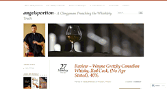Desktop Screenshot of angelsportion.wordpress.com