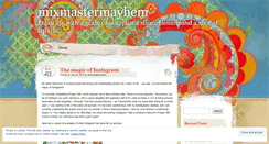 Desktop Screenshot of mixmastermayhem.wordpress.com