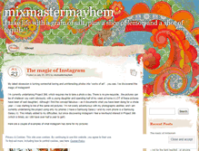 Tablet Screenshot of mixmastermayhem.wordpress.com