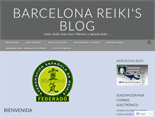 Tablet Screenshot of barcelonareiki.wordpress.com