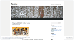 Desktop Screenshot of iloveyulgang.wordpress.com