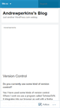 Mobile Screenshot of andrewperkins.wordpress.com
