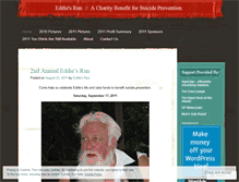 Tablet Screenshot of eddiesrun.wordpress.com