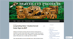 Desktop Screenshot of beavercutproducts.wordpress.com