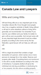 Mobile Screenshot of lawyeraheadca.wordpress.com