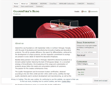 Tablet Screenshot of glammfire.wordpress.com