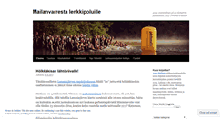 Desktop Screenshot of lenkkipoluille.wordpress.com