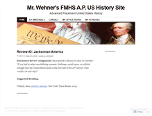 Tablet Screenshot of fmhs.wordpress.com