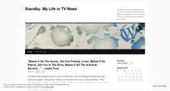 Desktop Screenshot of mylifeintvnews.wordpress.com