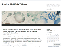 Tablet Screenshot of mylifeintvnews.wordpress.com